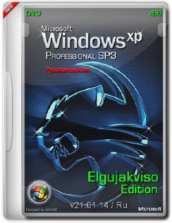 Windows XP Pro SP3 Elgujakviso Edition (x86) (v21.01.14) RUS